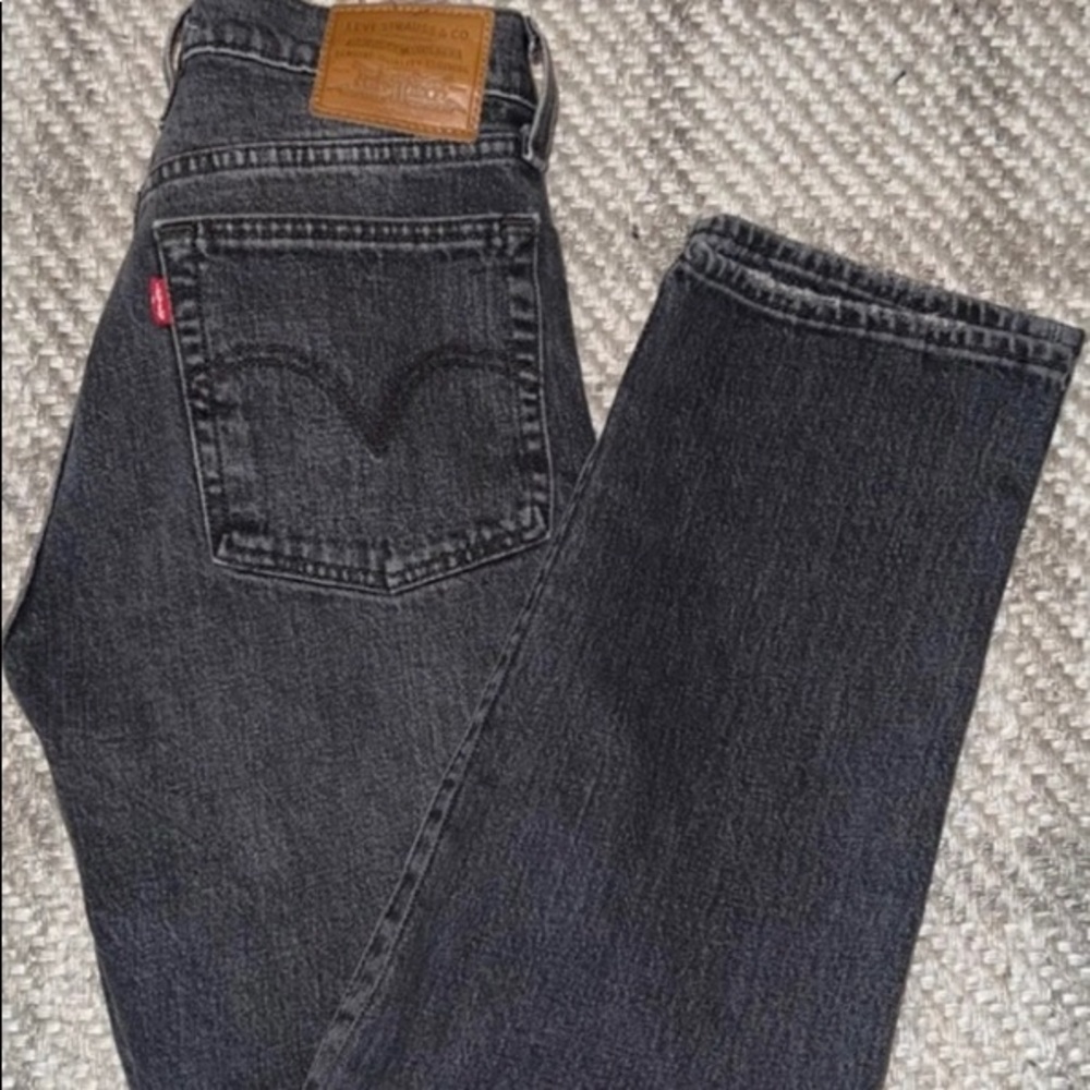 Levi’s Vintage Wedgie Straight Black Jeans size 26